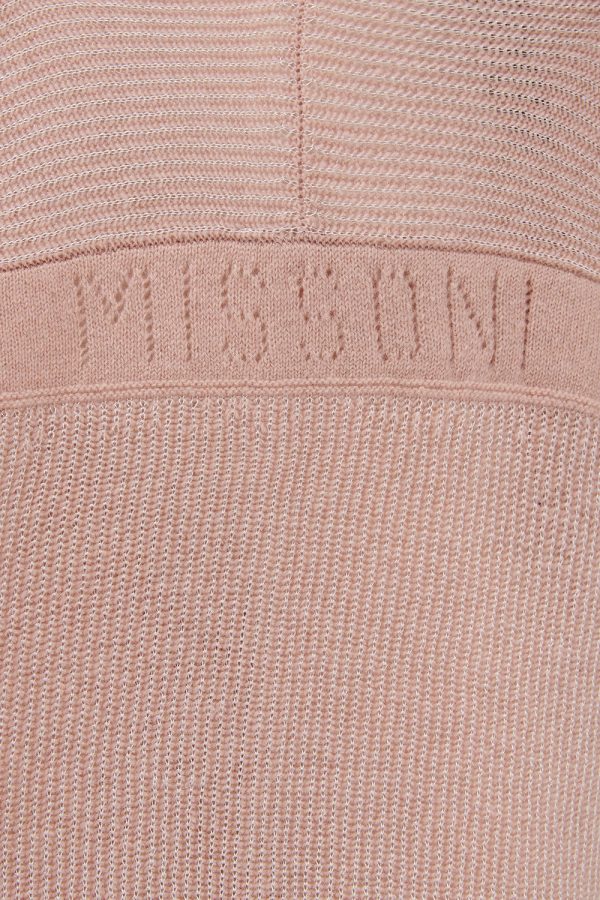 Missoni Women's Cashmere-blend Oversized Jumper Pink - New S22 Collection