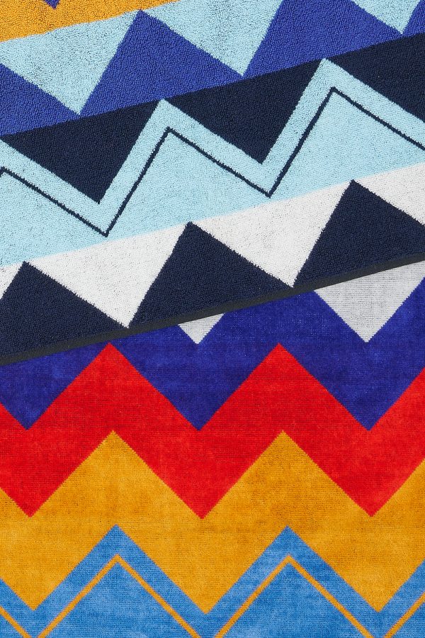 Missoni Zigzag Cotton-terry Beach Towel Multicoloured - New S22 Collection