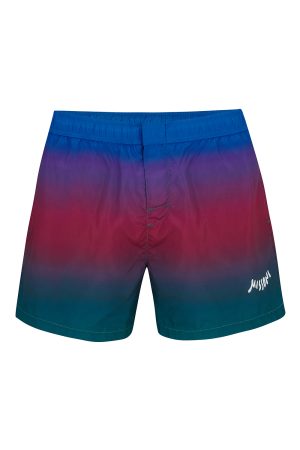 Missoni Men’s Gradient Stripe Swim Shorts Multicoloured - New S22 Collection