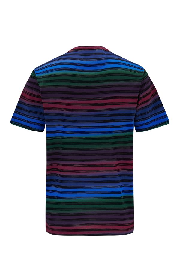 Missoni Men's Mixed Stripe T-shirt Multicoloured - New W22 Collection