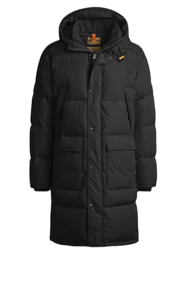 Parajumpers Long Bear Men's Down Coat Black – New W22 Collection