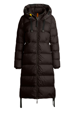 Parajumpers Panda Women's Long Puffer Coat Mud Brown - New W22 Collection