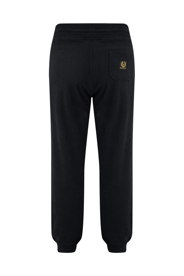 Belstaff Men's Cotton Jersey Sweat Pants Black - New W22 Collection