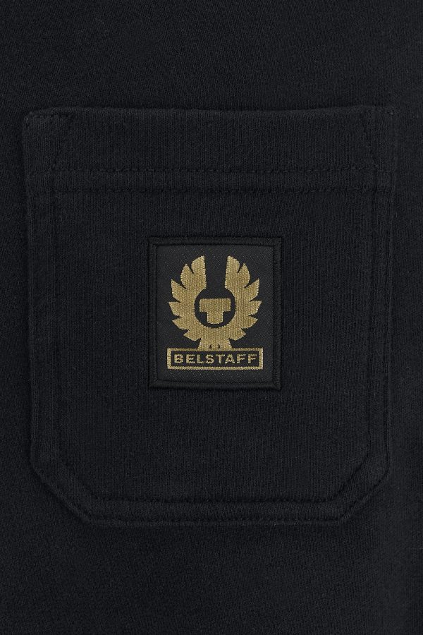 Belstaff Men's Cotton Jersey Sweat Pants Black - New W22 Collection