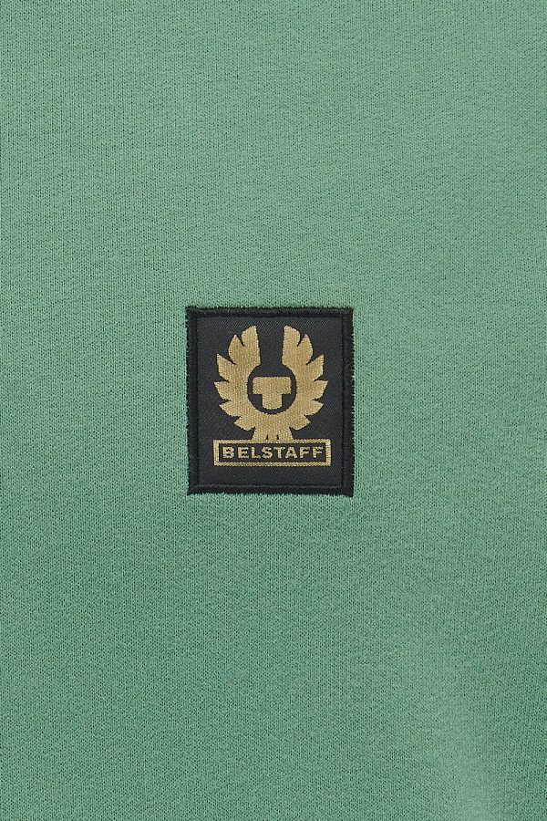 Belstaff Men's Crew-neck Sweatshirt Green - New W22 Collection