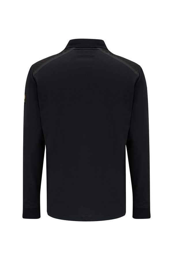 Belstaff Ls Shuttle Men's Polo Shirt Black - New W22 Collection