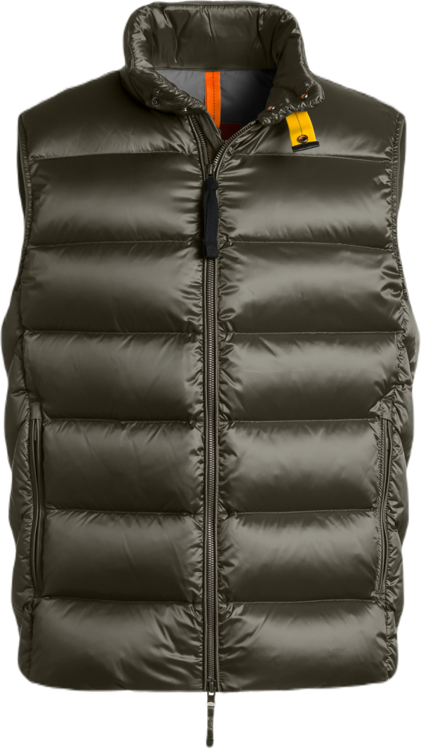 Parajumpers Jeordie Men's Padded Vest Green – New W22 Collection