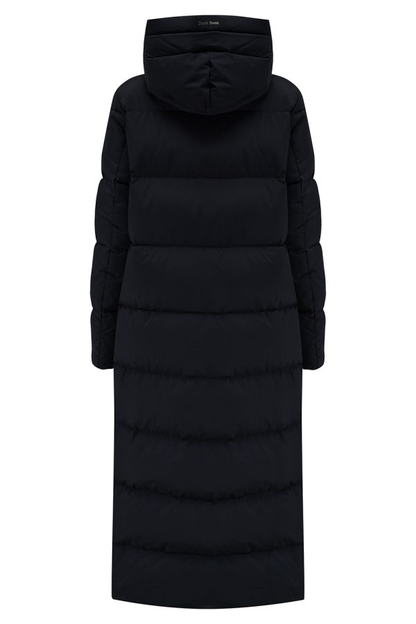 Herno Women’s Laminar Maite Long Parka Jacket Black - New W22 Collection