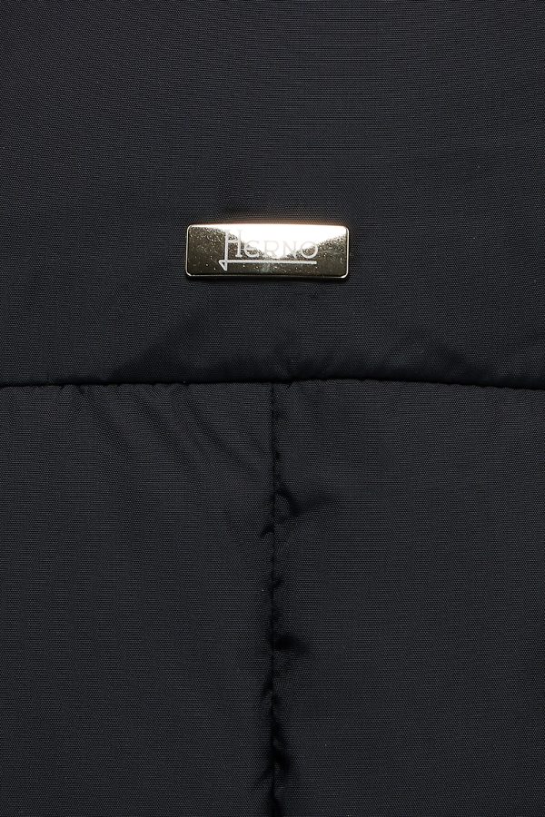 Herno Women’s Chamonix A-Shape Nylon Down Coat Black Espresso - New W22 Collection