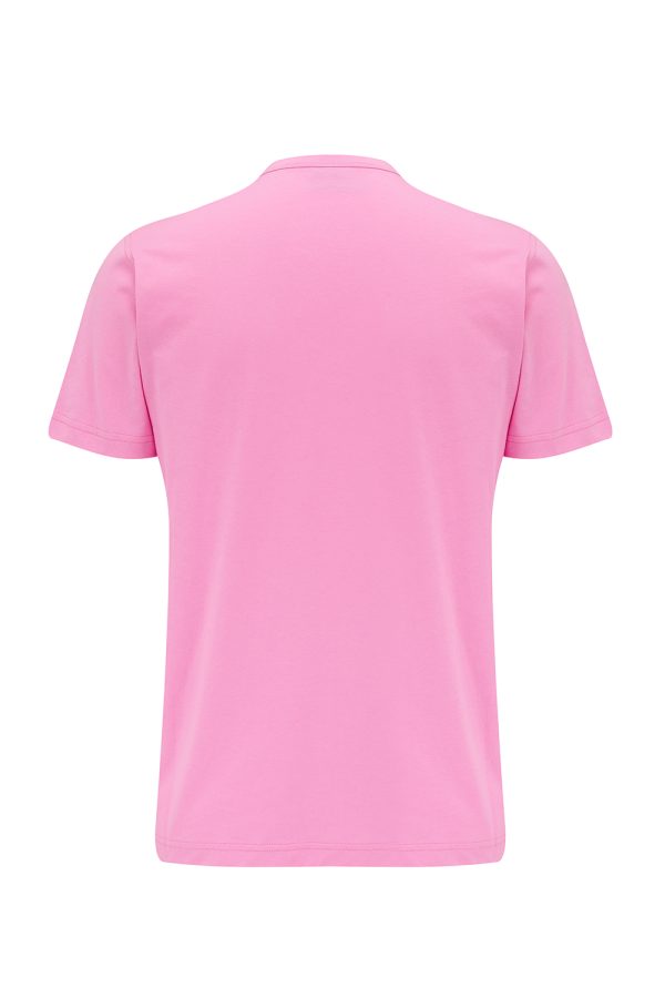 Belstaff Men's Crew-neck T-shirt Quartz Pink - New S23 Collection