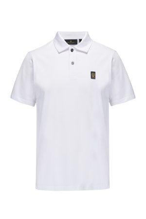 Belstaff Men's Monitor Polo White - New S23 Collection