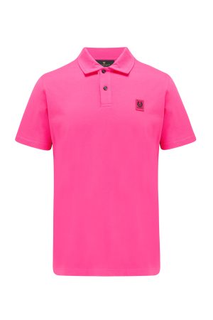 Belstaff Men's Monitor Polo Fuchsia Pink - New S23 Collection