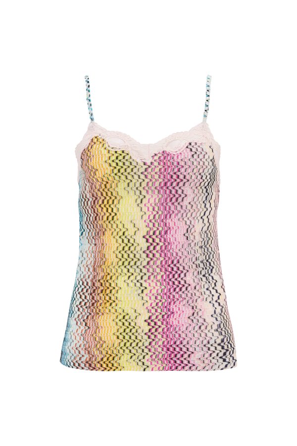 Missoni Women's Knit Cami Top Multicoloured - New S23 Collection