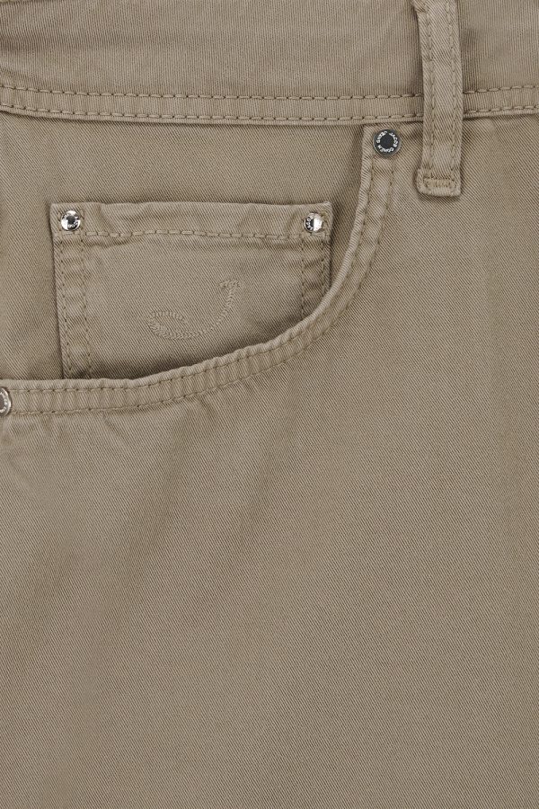 Jacob Cohën Men's Slim-Fit Chino Brown - New S23 Collection