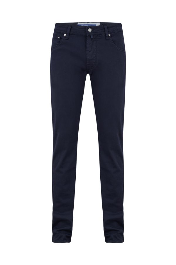 Jacob Cohën Men's Slim-Fit Chino Navy - New S23 Collection