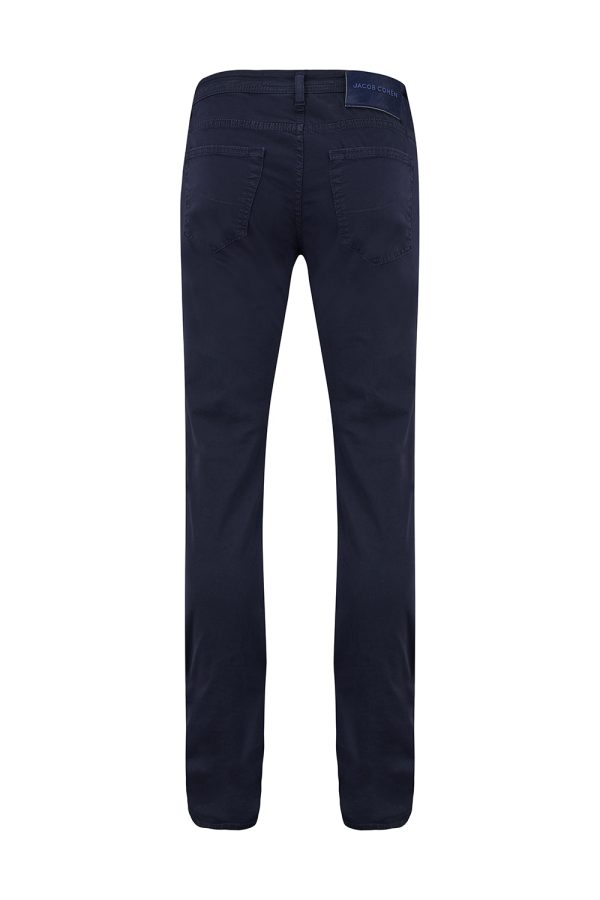 Jacob Cohën Men's Slim-Fit Chino Navy - New S23 Collection