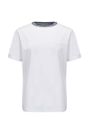 Missoni Men’s Crew-Neck T-shirt White - New S23 Collection