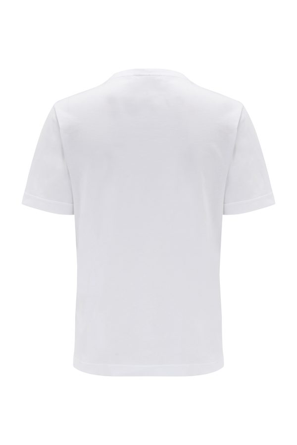 Missoni Men's Monogram Print T-shirt White - New S23 Collection
