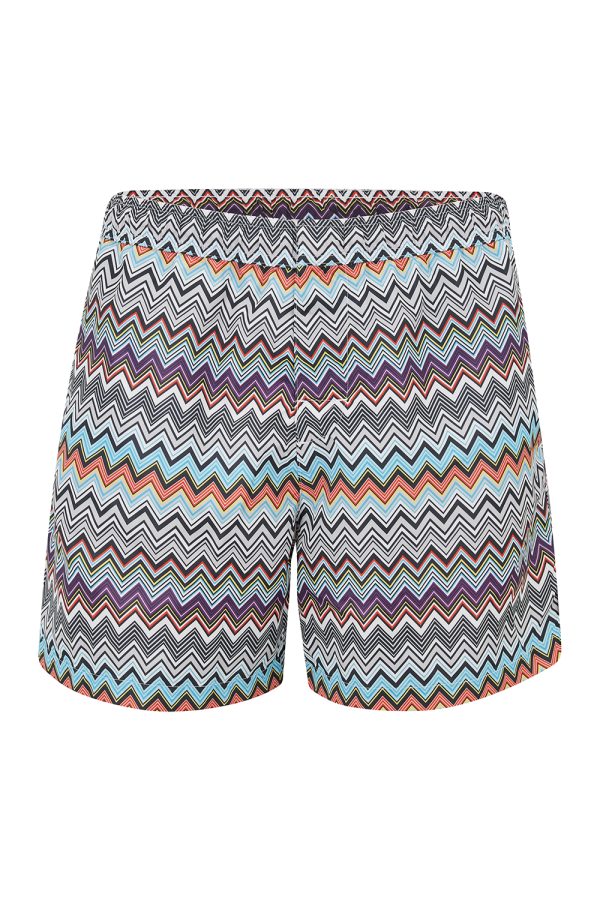 Missoni Men's Zigzag Swim Shorts Multicoloured - New S23 Collection